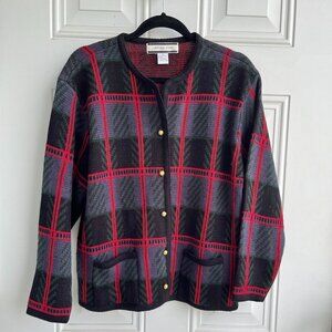 Vintage  style CRYSTAL-KOBE Petite Cardigan Sweater